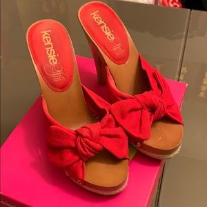 Kensie platform heel sandal